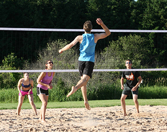 sand volleyball