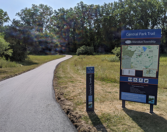 News Item Central Park Paved Trail