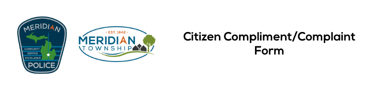 Police Citizen Feedback Form Banner